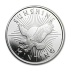 Silver - 1/2 oz Sunshine Round