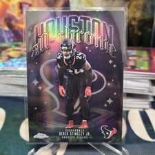 2025 Topps NFL Chrome Derek Stingley Jr. ALL CHROME Refractor