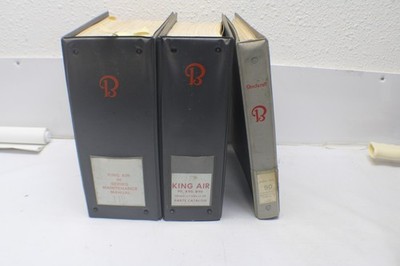 3 Beechcraft King Air 90-A90-B90 LJ1 thru LJ501 Maintenance Manual-More   SET #4
