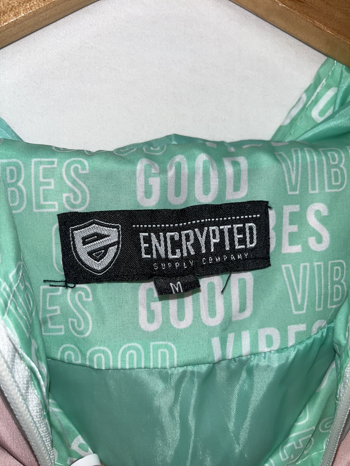 Encrypted Supply Company Pullover  Windbreaker Ja… - image 6