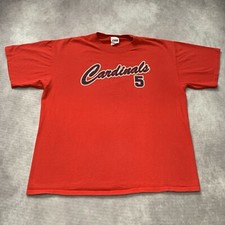 Vintage St Louis Cardinals Albert Pujols Shirt Size XL Graphic Tee Baseball MLB