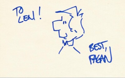 Kevin Fagan - Signed Sketch