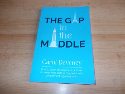 The Gap in the Middle, Carol Deveney, paperback edition,NEW.