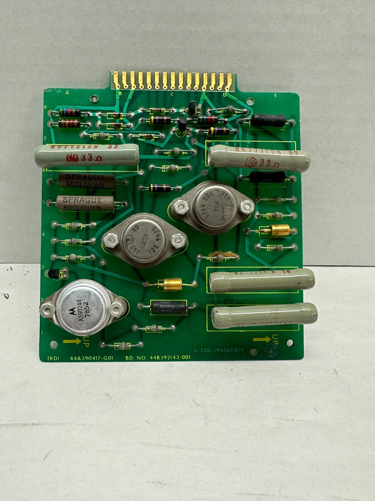 GE General Electric 44B390467-002/2 Circuit Board No. 44B392143-001