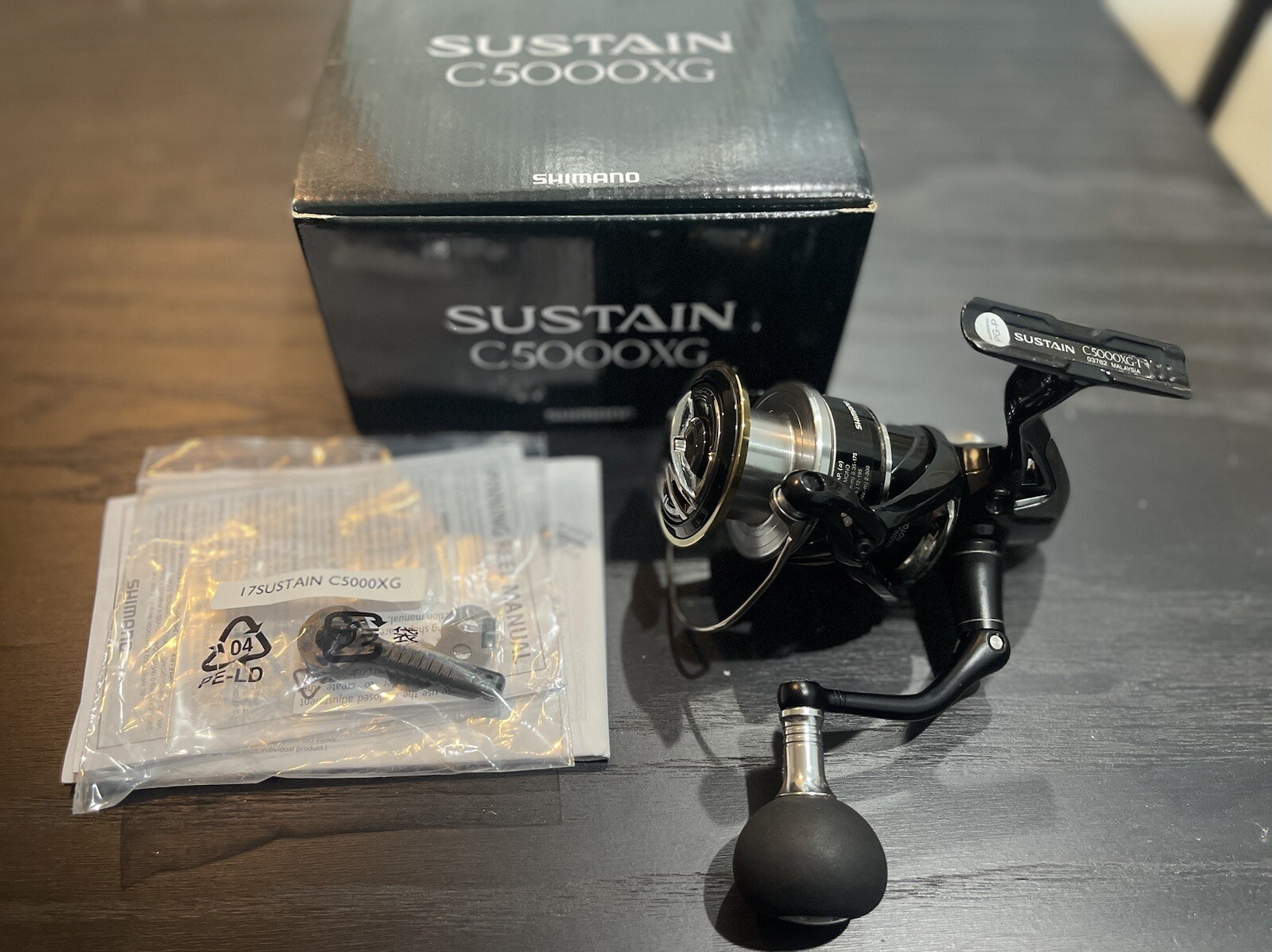 Shimano Sustain C5000Xg Fj Angelrolle - Hochwertige Spinning Rolle