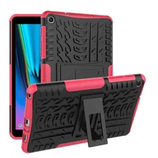 For Samsung Tab A 8.0" P200 P205 Case Hybrid Rugged Hard Back Cover Kickstand