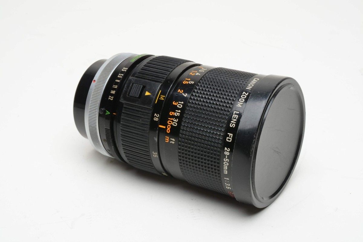 Canon New FD 28-50㎜ F3.5 Canon FD zoom lens 28-50mm f3.5