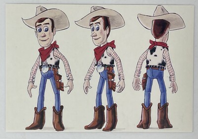 Toy Story Concept Art Postcard from Art of Pixar Collection Disney New 