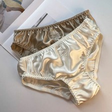2pcs 100 Silk Briefs Knickers Underwear Bottoms Lingerie Wholesale Lots Womens