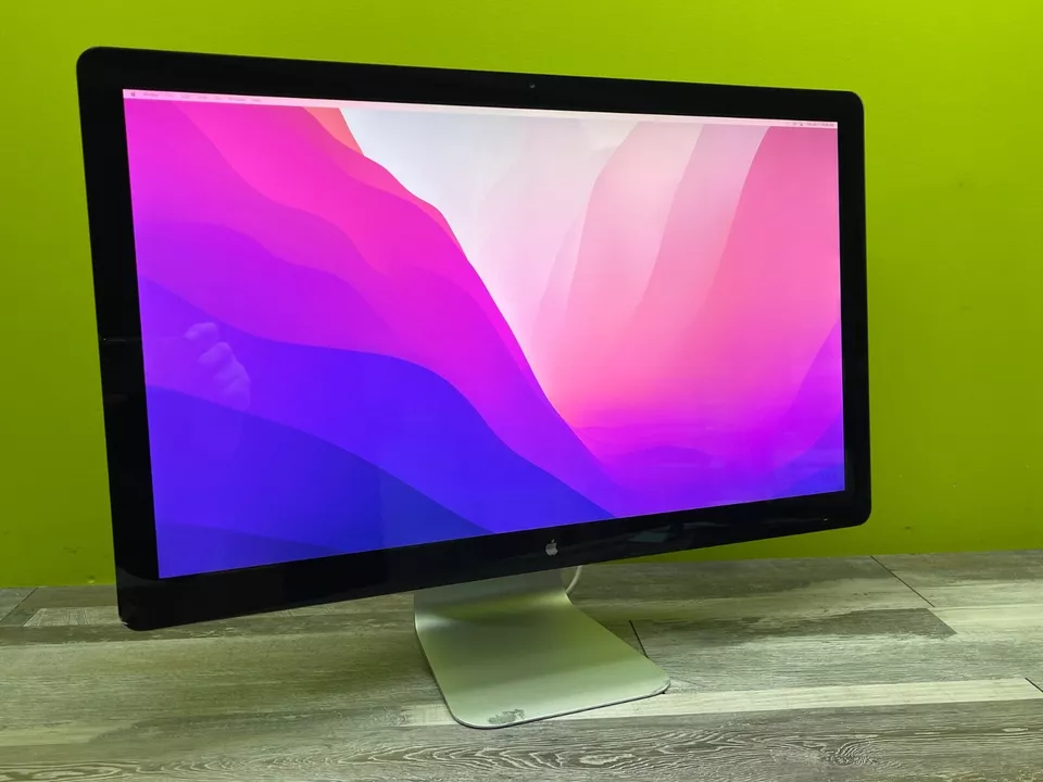 27" Apple Cinema Display Widescreen LED 27-inch Monitor A1316 2560x1440 USB mDP - Image 3 of 4