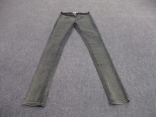 Helmut Lang Leggings Adult 25 Gray Athletic Denim Running Jeans Jegging Womens