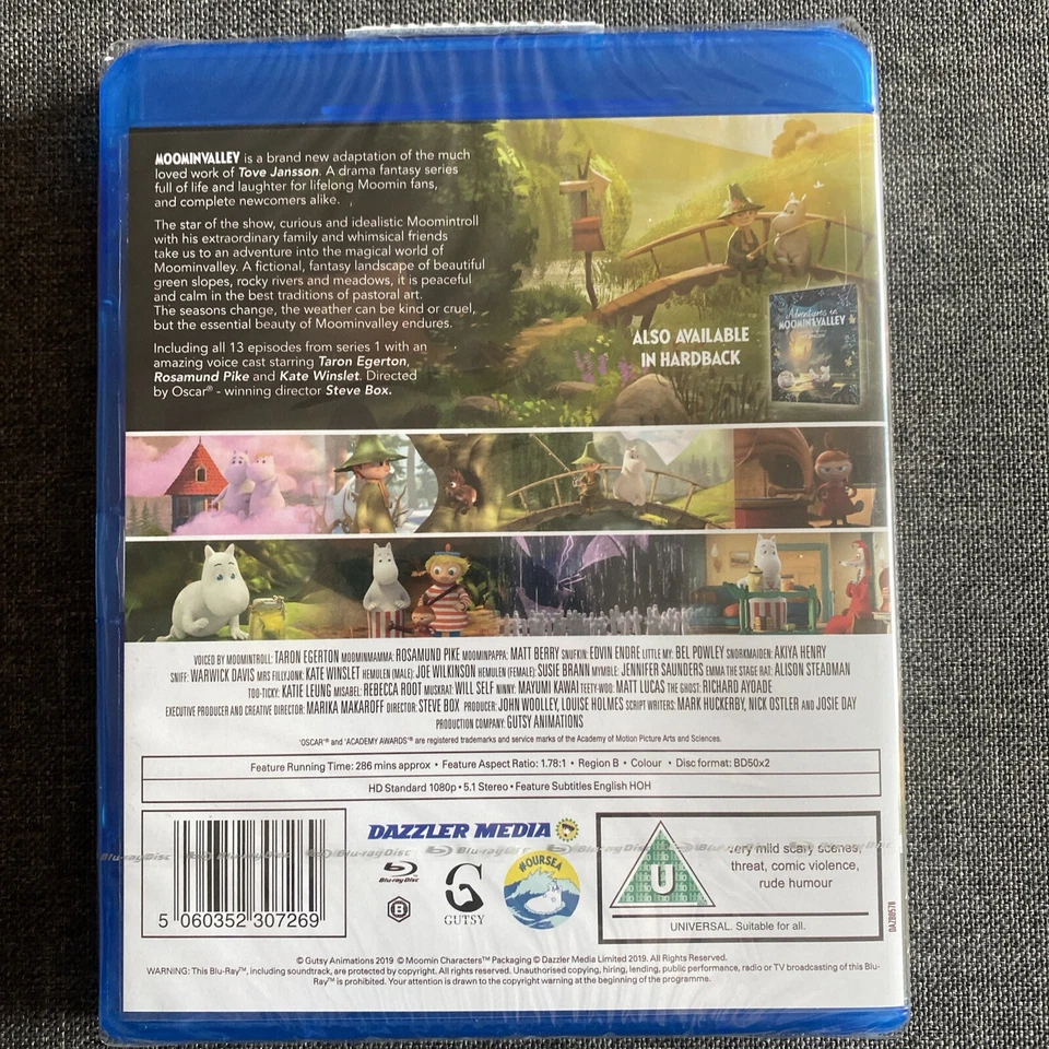 Moomin Valley The Complete First Series NEW SEALED BLU RAY - Image 2 of 2