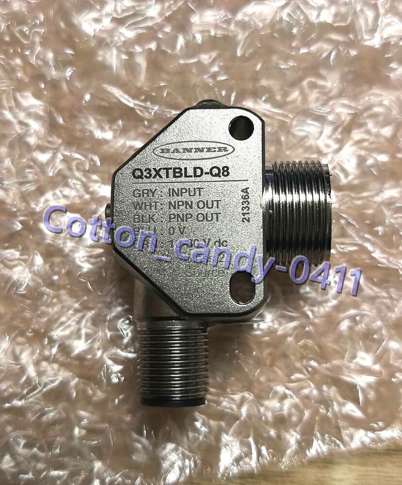 New BANNER Q3XTBLD-Q8 Q3X Series Laser Contrast Sensor Fast