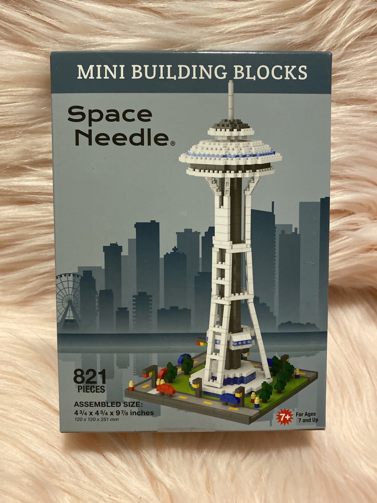 space needle mini building blocks