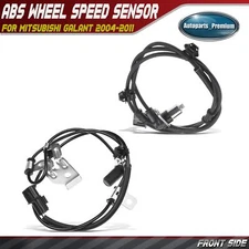 2x Front Left & Right ABS Wheel Speed Sensor for Mitsubishi Galant 2004-2011