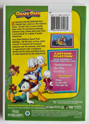 Disney's QUACK PACK - Volume 1 (DVD, 2006) 786936694062| eBay