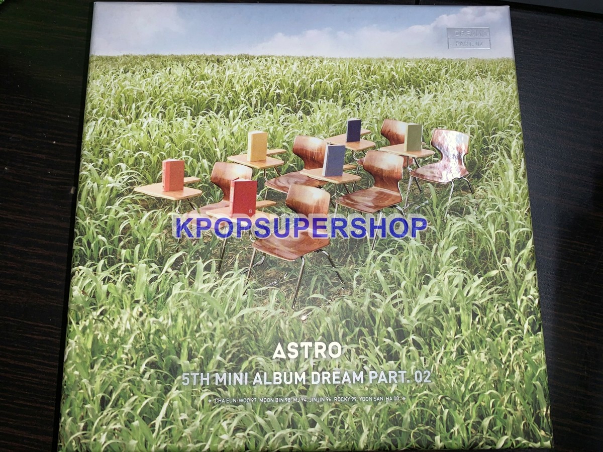 Astro 5th Mini Album Dream Part 02 CD Great Rare OOP Wind Ver. No