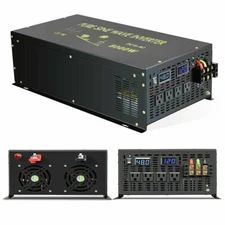 8000W Pure Sine Wave power Inverter 48V to 110V 220V RV/Truck/Car/Home Solar