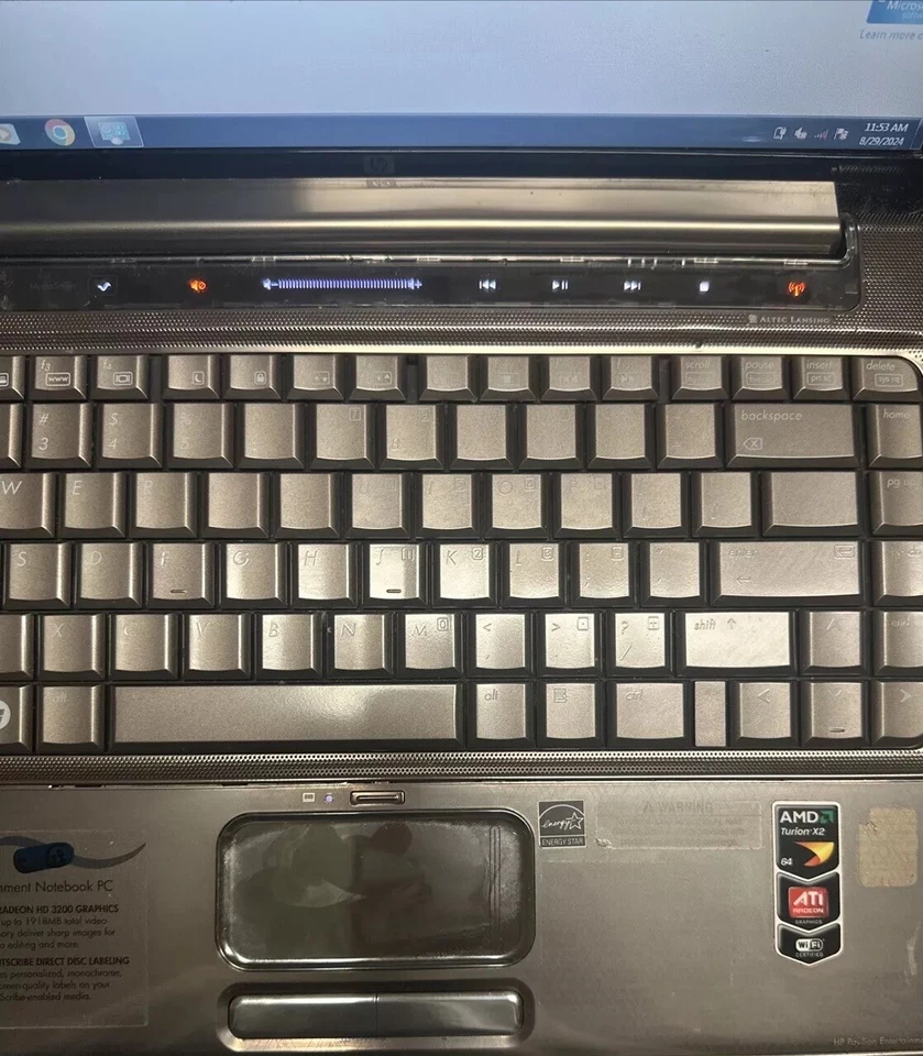 HP Pavilion dv4-1225dx  4GB , AMD Turion 2.1, 500gb Entertainment Notebook PC - Image 4 of 4