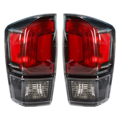 Silscvtt Rear Tail Lights Lamps Left & Right For Toyota Tacoma 2016-2021 A Pair