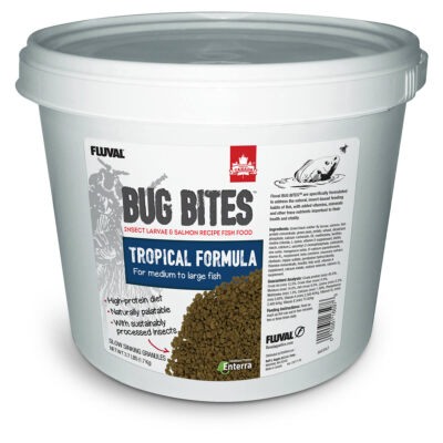 Fluval Bug Bites Tropische Fische 1,7 kg, Fischfutter, UVP 54,09 EUR, NEU