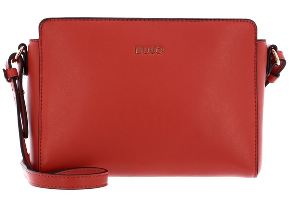 Liu Jo Manh Crossbody S UmhäNgetasche Tasche Chili Koralle Neu-image