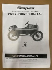 Snap-On Pedal Car 1920s Sprint Car Replica BRAND NEW in Box 