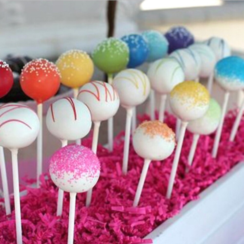 600 Stück Cake Pop Zubehör – Sticks, Taschen & Bänder Für DIY-Süßigkeiten