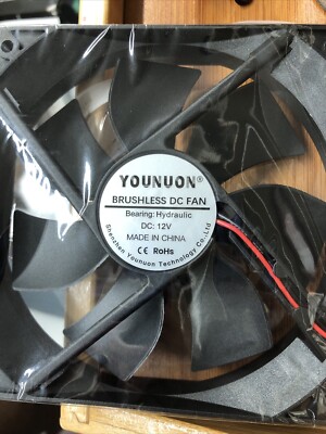 Younuon Brushless DC Fan / Bearing: Hydraulic / DC:12V