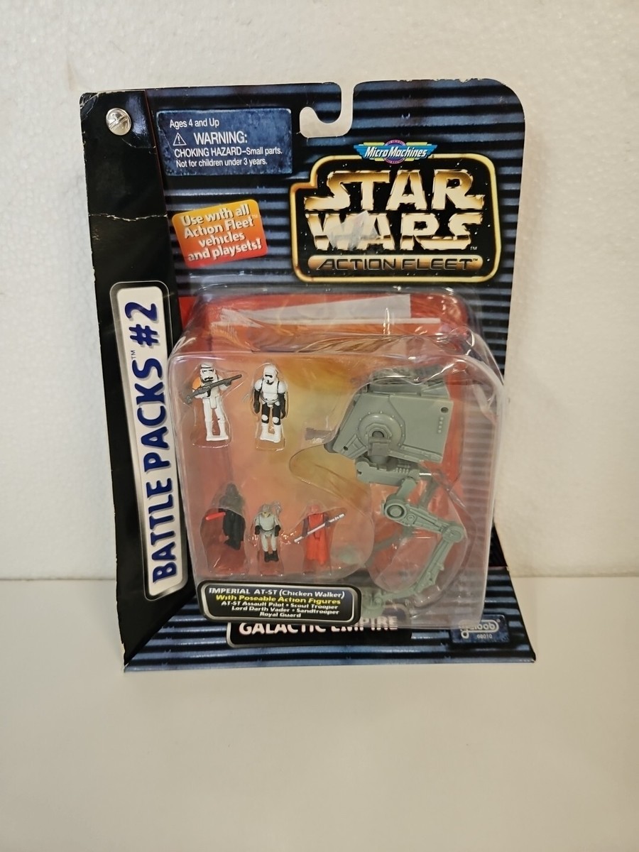 Star Wars Micro Machines Action Fleet Galactic Empire Battle Pack