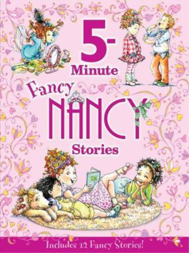 Jane O'Connor Fancy Nancy: 5-Minute Fancy Nancy Stories (Copertina rigida)
