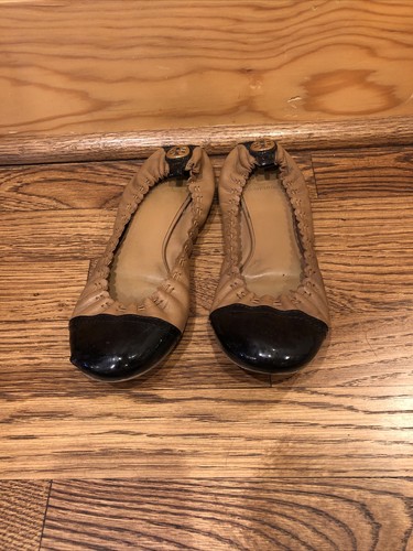tory burch nude flats