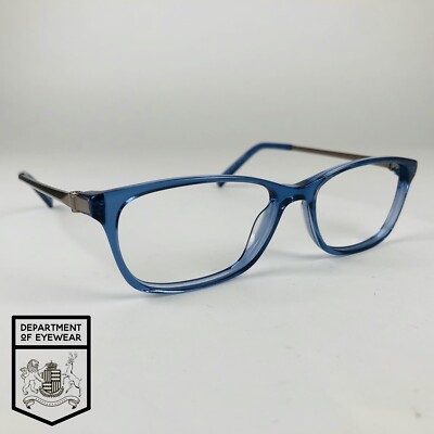 SPECSAVERS Brille BLAU RECHTECKIG Brillengestell MOD: 30379978