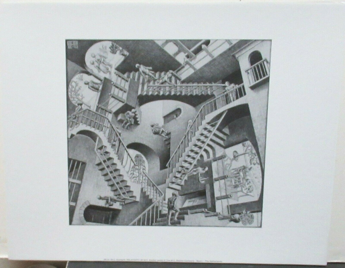 Mc Escher Relativity M.C. Escher's Most Famous Artworks | MyArtBroker