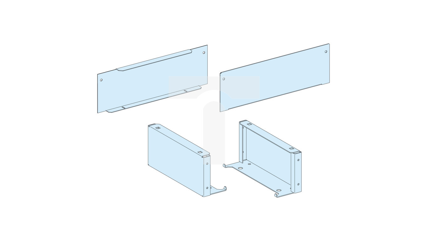 PrismaSet Plinth riser for pedestal, H 100mm LVS08805 /T2UK