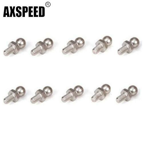 New 10 pcs Racing 4.8mm Ball Stud for Sakura D3 CS Sport 1:10 RC Car