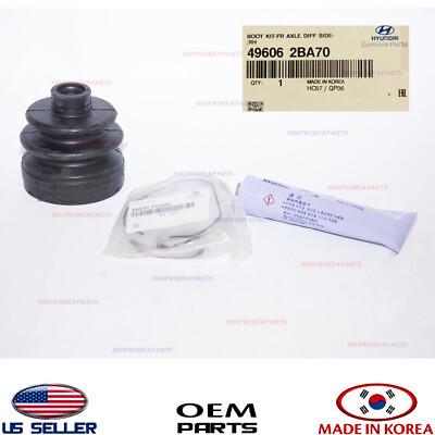 Genuine Front Drive Shaft Inner Boot Kit RIGHT OEM⭐ Hyundai Santa