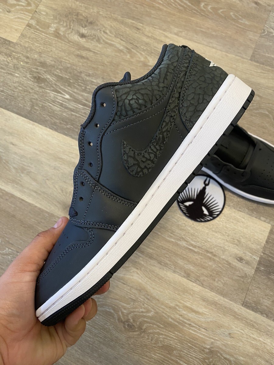 Nike Air Jordan 1 Low SE Black Elephant Off Noir FB9907-001