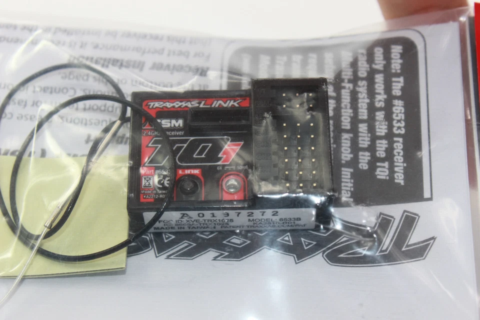 Traxxas TRX 6533 Receiver Micro 5 Channel + Telemetry & Tsm 2.4GHz Tqi New Boxed - Image 4 of 4