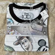 Women s Disney 100 Character Family 2 Piece Pajama Set Size Medium