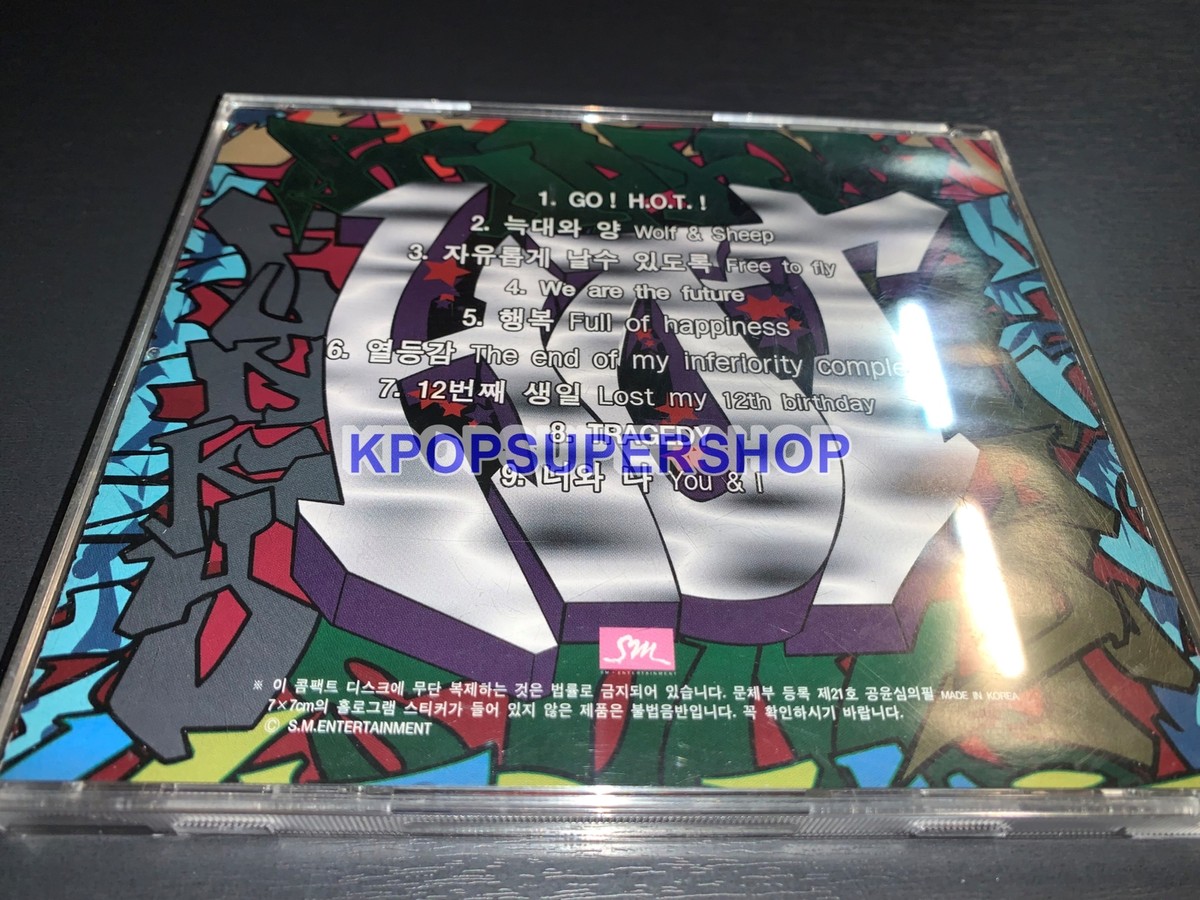 H.O.T 2nd Album Wolf & Sheep Uncensored Version CD Booklet