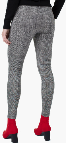Liverpool Madonna Tweed Pants In White Whisper 6/28P Stretch Skinny Ankle - Picture 3 of 13