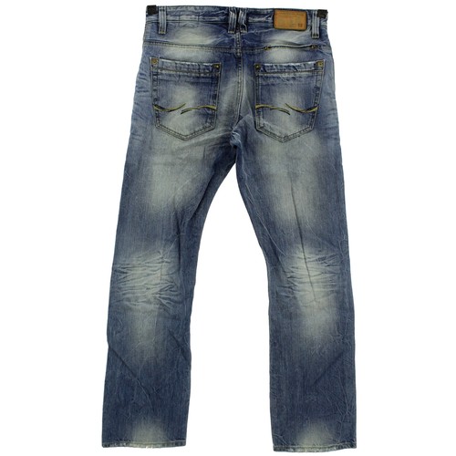 #7638 JACK JONES Herren Jeans Hose RICK Regular ohne Stretch blue blau 32/34 - Picture 2 of 2