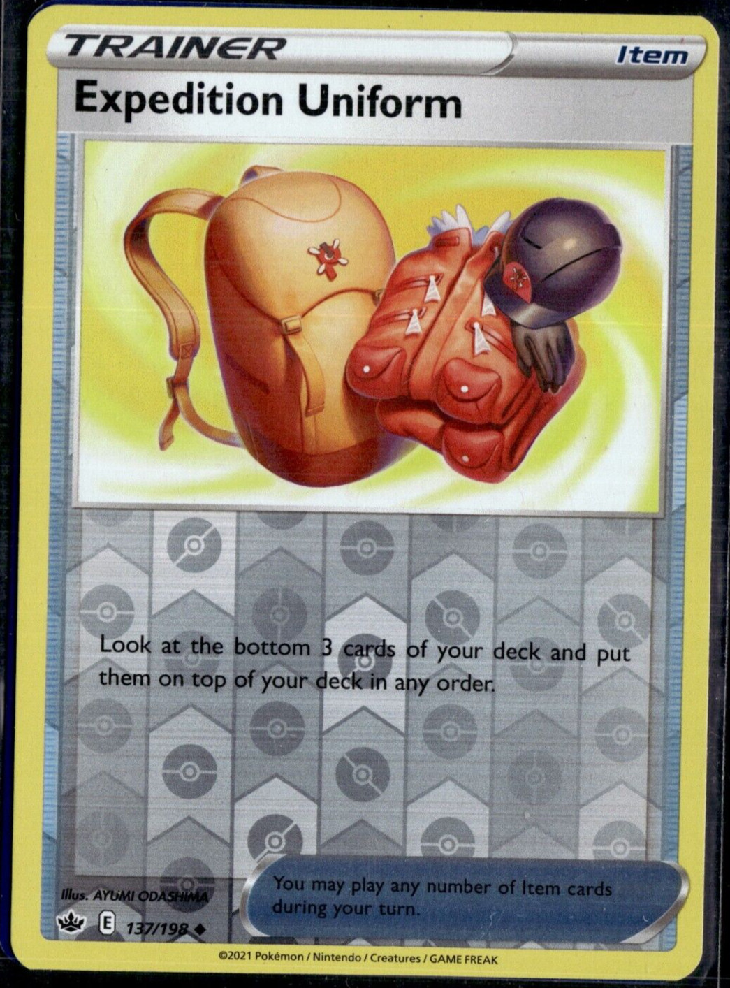 Pokemon TCG Expedition Uniform 137/198 Reverse Holo Pokemon