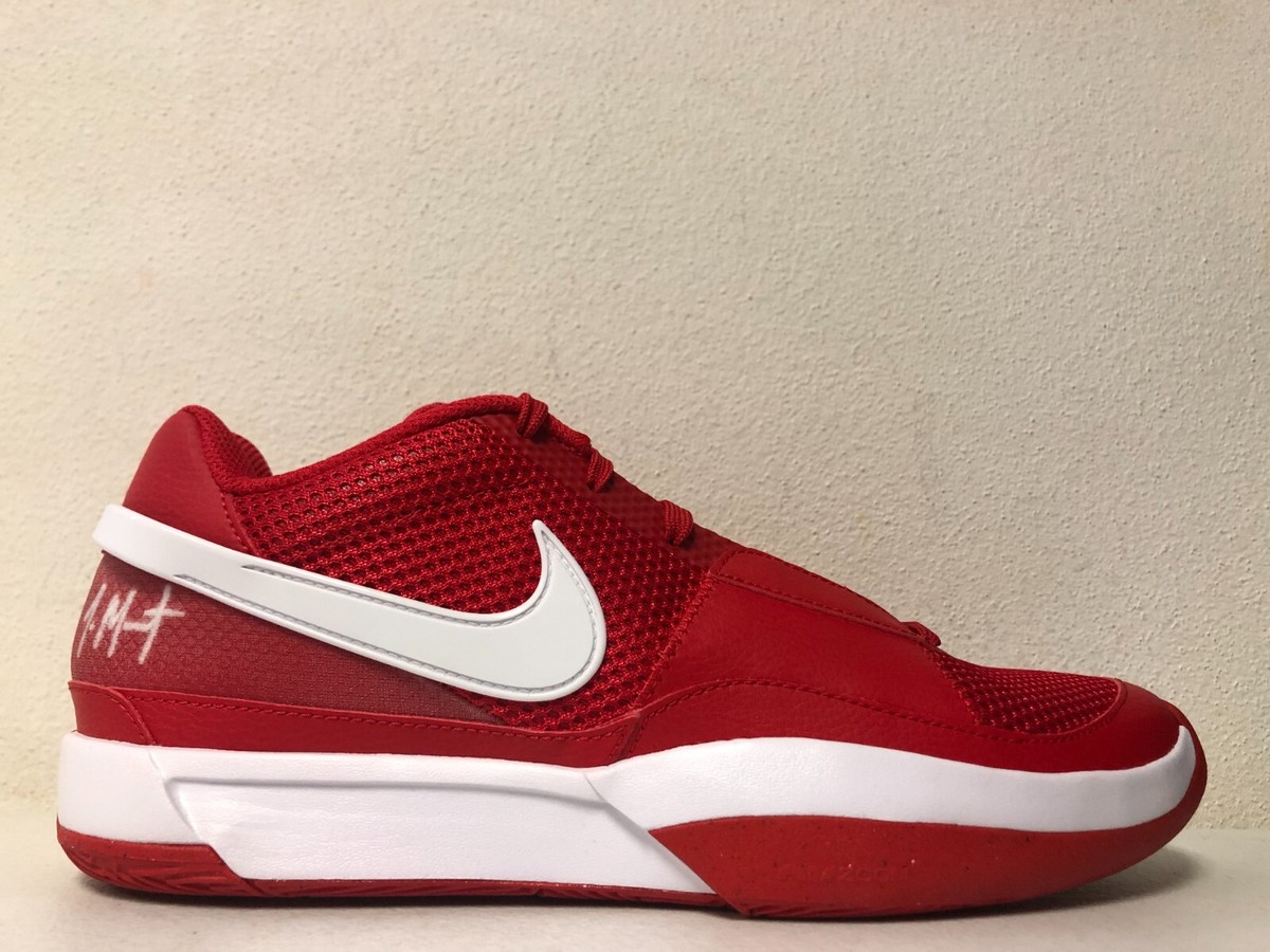 Nike Ja 1 TB University Red White FV1303-600 Size 10 | eBay
