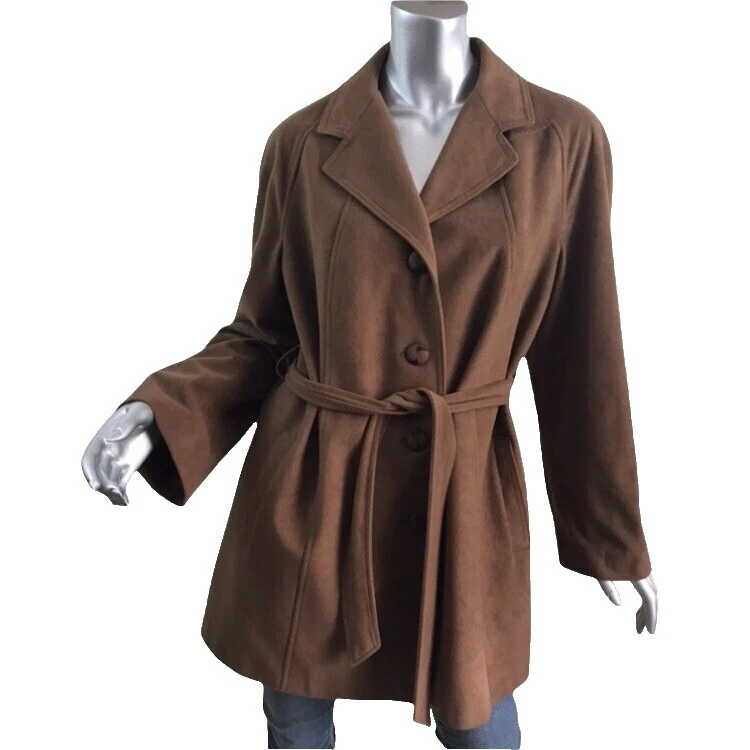Faux Suede Regular 1980s Vintage Clothing for Women