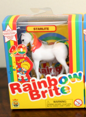 NEW Rainbow Brite STARLITE FIGURE CheeBee TLS Loyal Subjects Series 1 Horse