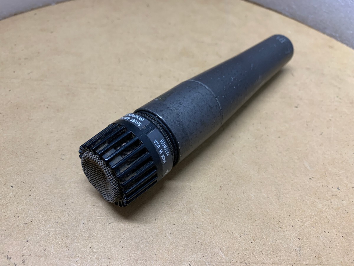 SHURE SM57 UNIDYNE III MICROPHONE/ORIGINAL USA- VINTAGE! CLASSIC! MAKE  OFFER!