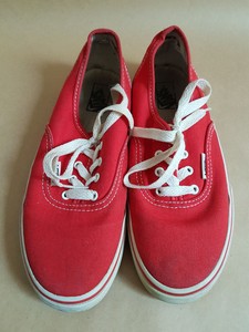 red vans size 3