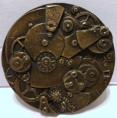 clock belt buckle